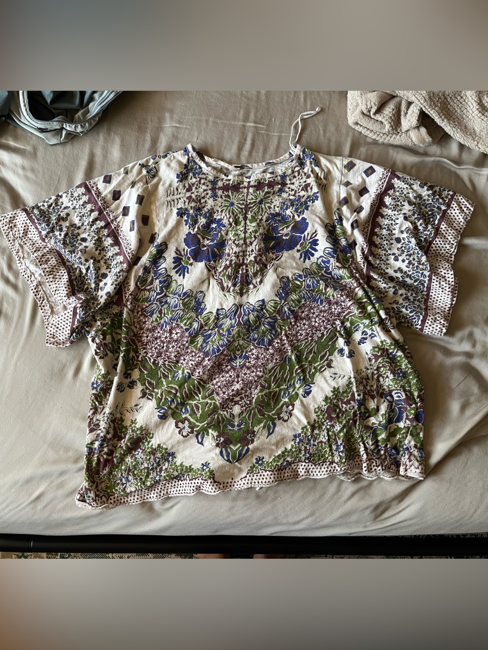 Free people cotton luly tee shirt